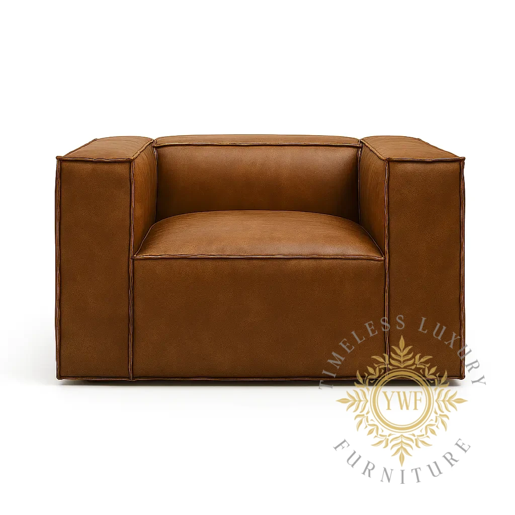 Brann Chair — Diesel Tobacco (glamour white background)